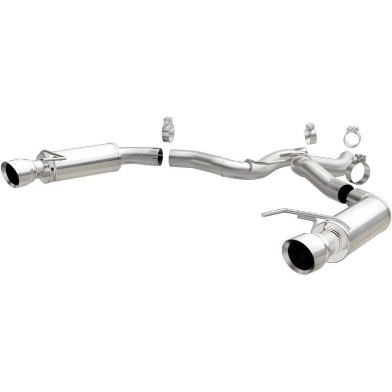 MagnaFlow Axle Back, SS, 3in, Competition, Dual Split Polished 4.5in - 19103