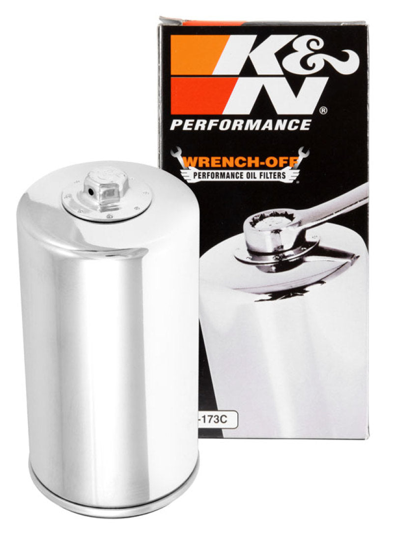K&N Oil Filter 80-98 Harley Davidson FXB/FXD?FXDB/FXDC/FXDL/FXDS/FXDWG - 3in OD - KN-173C