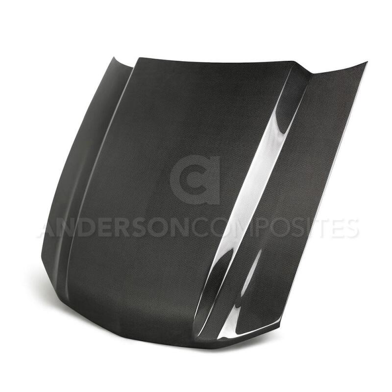 Anderson Composites 10-12 Ford Mustang Type-CJ 3in Carbon Fiber Cowl - AC-HD10FDMU-CJ