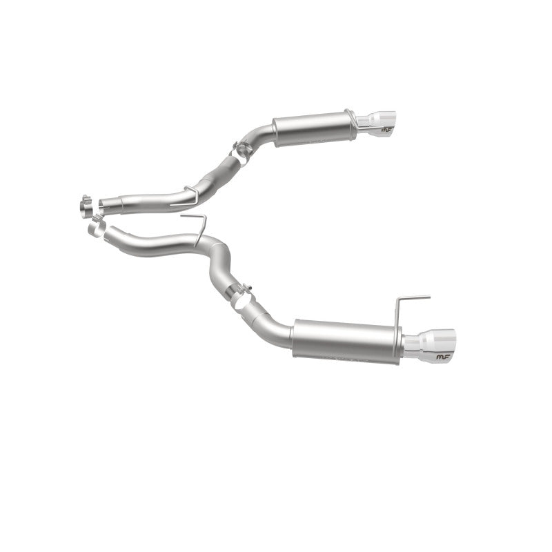 MagnaFlow Axle Back, SS, 3in, Competition, Dual Split Polished 4.5in - 19103