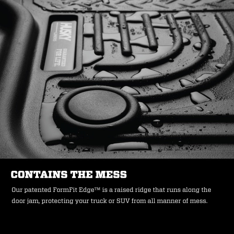 Husky Liners 14 Chevrolet Silverado/GMC Sierra 1500 Weatherbeater Black Front - 18241