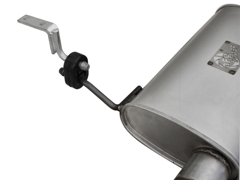 aFe Scorpion Exhaust System, Cat Back Aluminized Hi-Tuck 07-14 Jeep - 49-08040