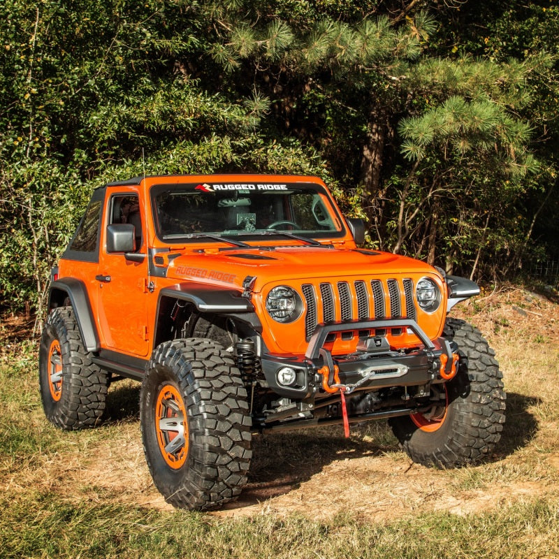 Rugged Ridge 18-22 Jeep Wrangler JL/JT Grille Arcus Front Bumper - 11549.07