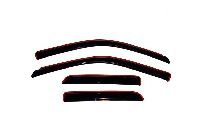 AVS 09-18 Dodge RAM 1500 Quad Cab Ventvisor In-Channel Front - 194101