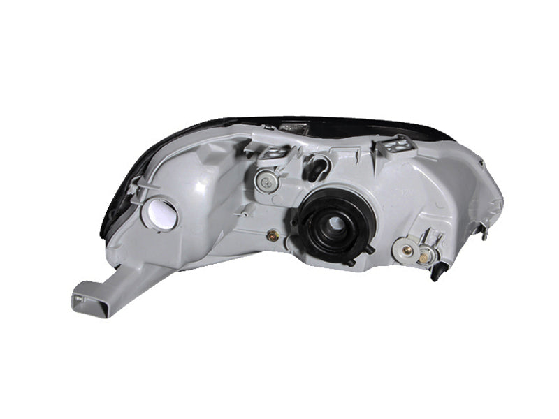ANZO 1999-2000 Honda Civic Crystal Headlights Black - 121070