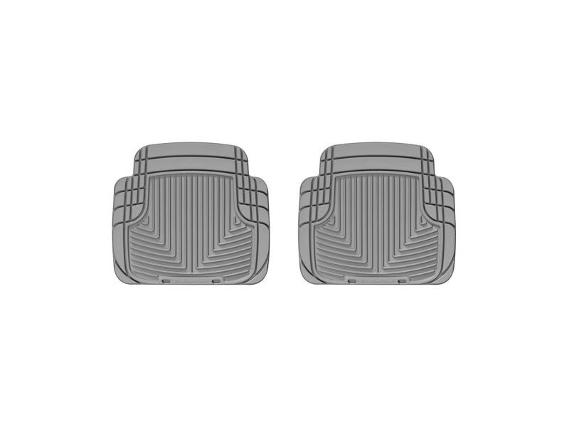 WeatherTech 99 BMW M3 Convertible Rear Rubber Mats - Grey - W50GR