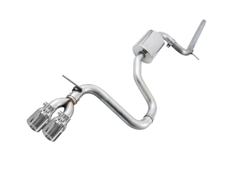 AWE Tuning VW MK7 Golf 1.8T Track Edition Exhaust w/Chrome - 3020-22020