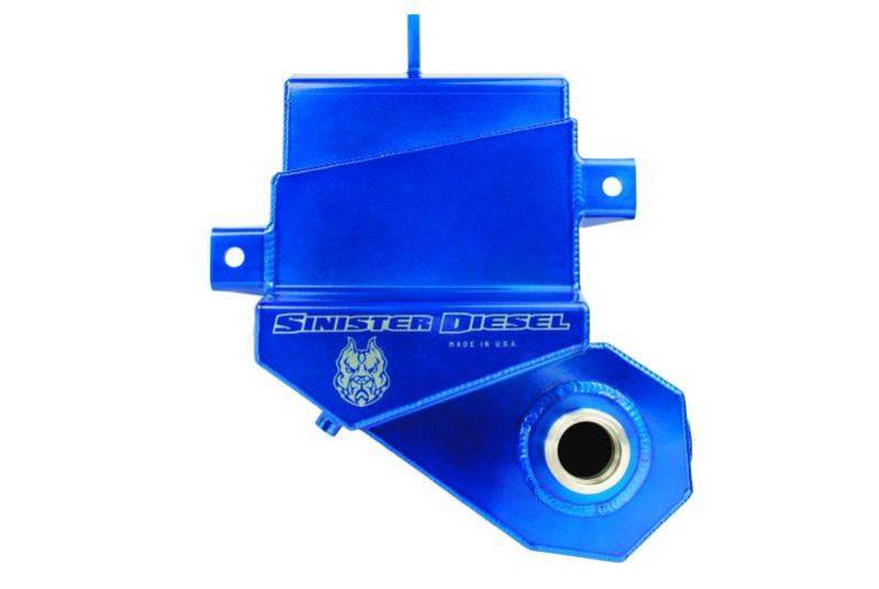 Sinister Diesel 2003-2007 Ford 6.0L Degas Bottle - Blue - SD-DEGAS-6.0