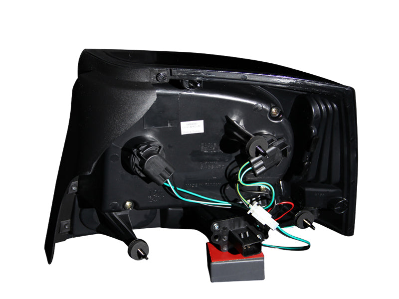 ANZO 2006-2008 Dodge Charger LED Taillights Black - 321014