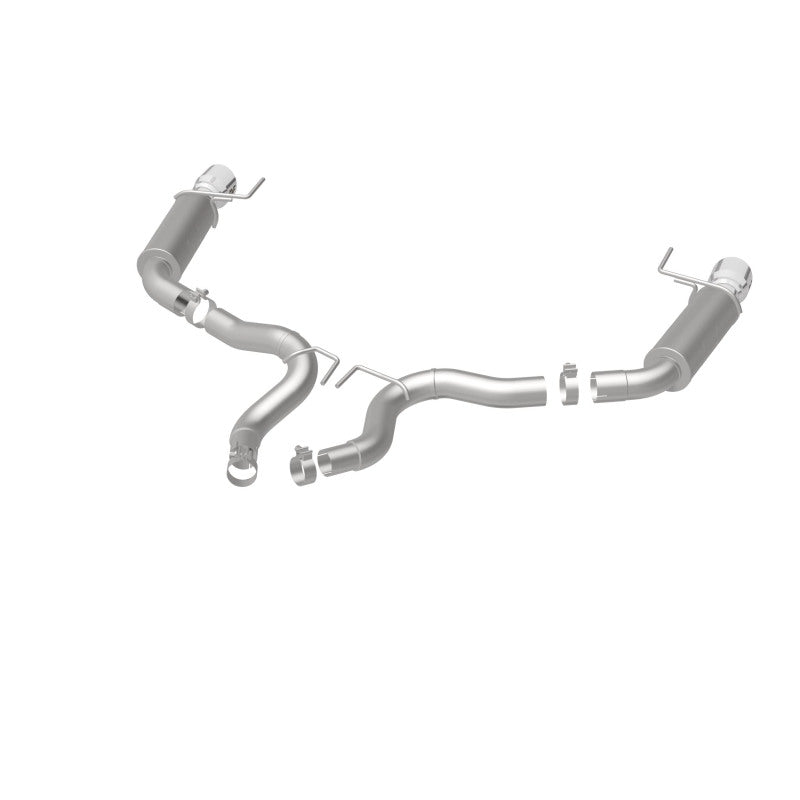MagnaFlow Axle Back, SS, 3in, Competition, Dual Split Polished 4.5in - 19103