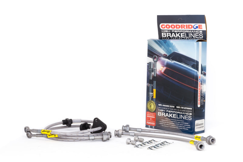 Goodridge 92-95 Honda Civic All Models w/ Rear Drum / - 20015