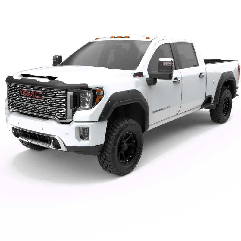 EGR 20+ GMC Sierra Superguard Hood Shield - Dark Smoke - 301951