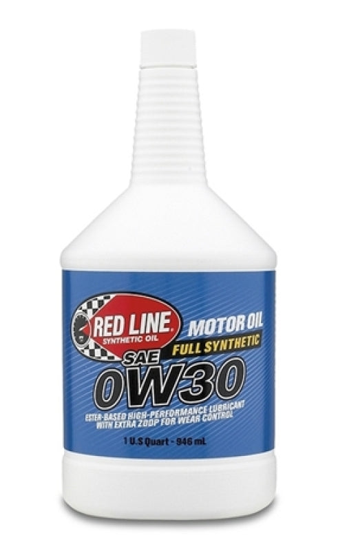 Red Line 0W30 Motor Oil - Quart - 11114 - 12/pkg