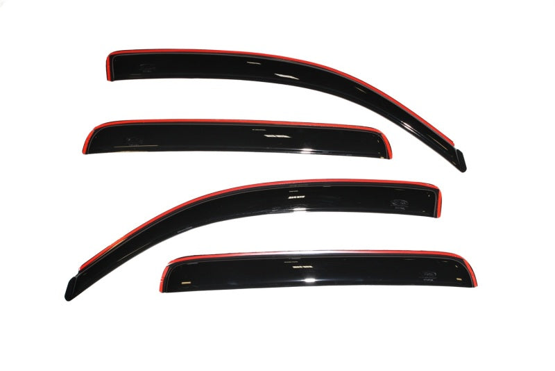 AVS 05-15 Toyota Tacoma Double Cab Ventvisor In-Channel Front & - 194056