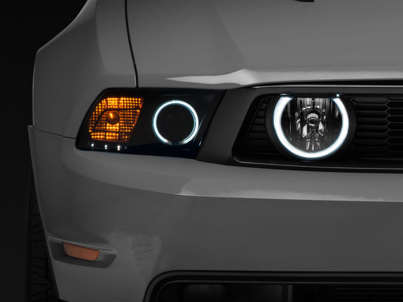 Raxiom 05-12 Ford Mustang GT LED Halo Fog Lights (Chrome) - 49133
