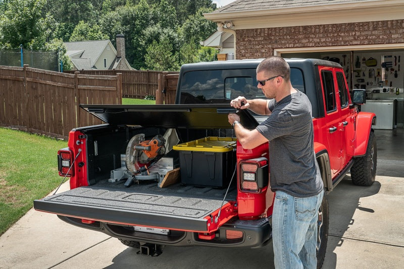 Rugged Ridge Armis Hard Folding With LINE-X Bed Cover 2020 - 13550.24