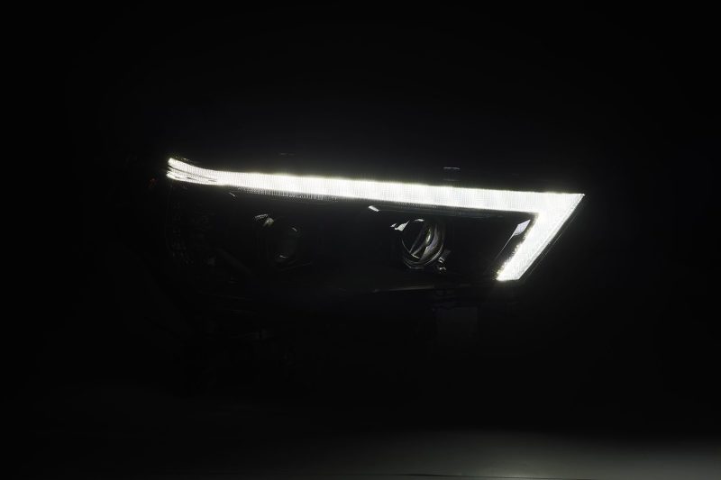 AlphaRex 14-20 Toyota 4Runner PRO-Series LED Proj Headlights Alpha-Black w/Sequential - 880850