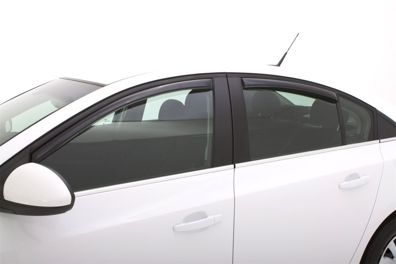 AVS 11-15 Chevy Cruze Ventvisor In-Channel Front & Rear Window - 194611