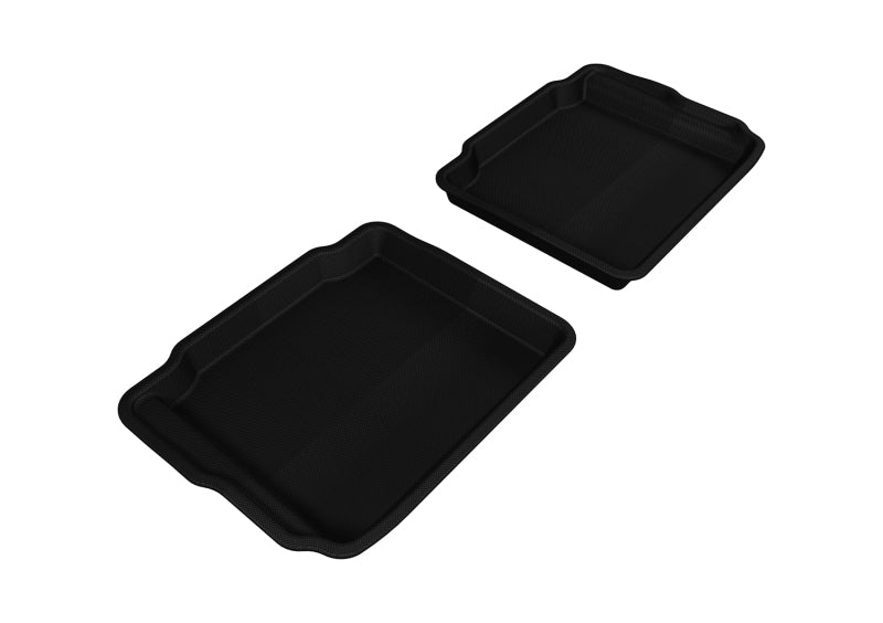 3D MAXpider 2010-2019 Ford Taurus Kagu 2nd Row Floormats - - L1FR01821509