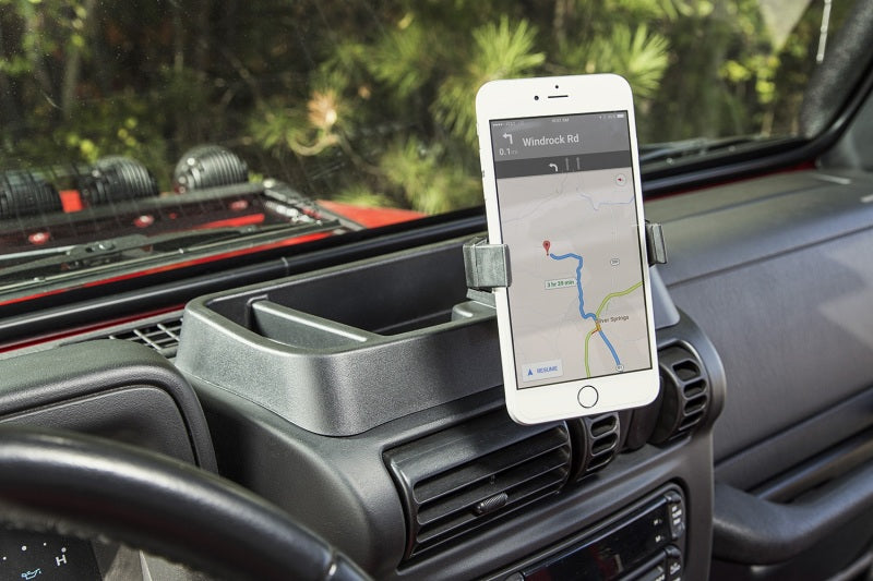 Rugged Ridge Dash Multi-Mount W/Phone Holder 97-06 Jeep Wrangler - 13551.19