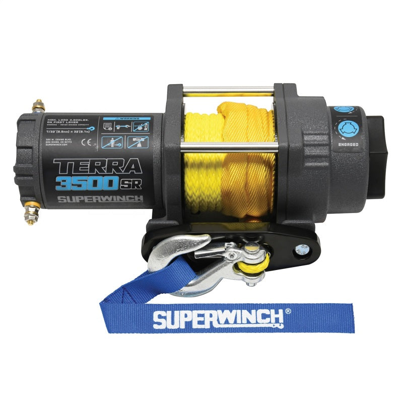Superwinch 3500 LBS 12V DC 7/32in x 32ft Synthetic Rope - 1135270