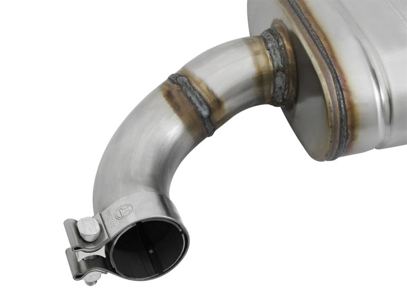 aFe MACHForce XP 2.5in 409 Stainless Axle Back Exhaust w/Stainless - 49-43085-P