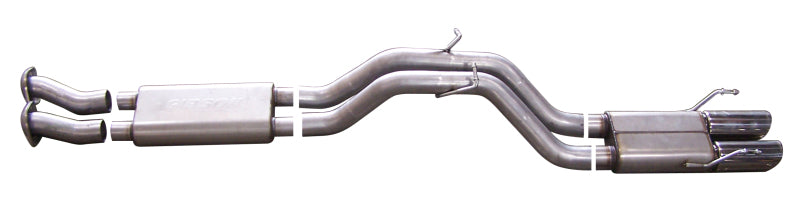 Gibson 06-10 Jeep Grand Cherokee SRT8 6.1L 3in Cat-Back Dual - 17405