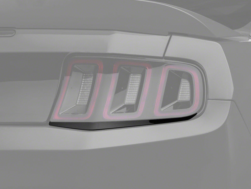 Raxiom 10-12 Ford Mustang Tail Light Conversion Trim - 301043