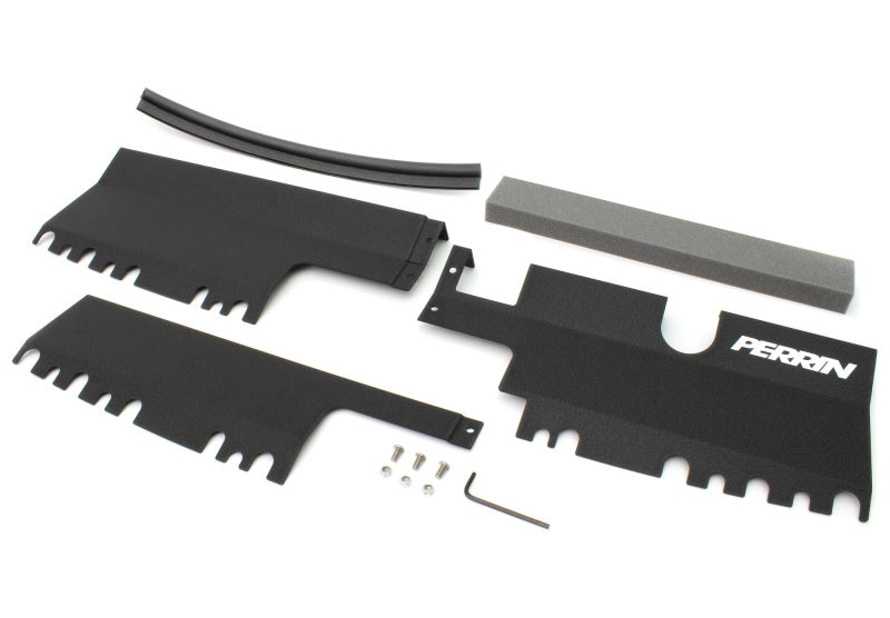 PERRIN 15-21 WRX/STI Radiator Shroud (With/Without OEM Intake Scoop) - - PSP-ENG-512BK