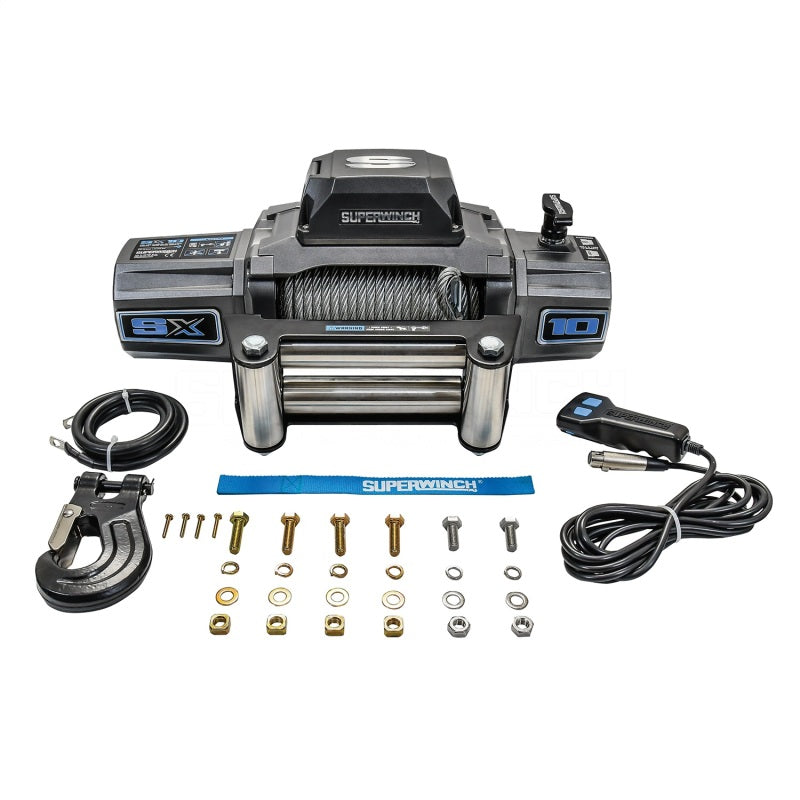 Superwinch 10000 LBS 12V DC 3/8in x 85ft Wire Rope - 1710200