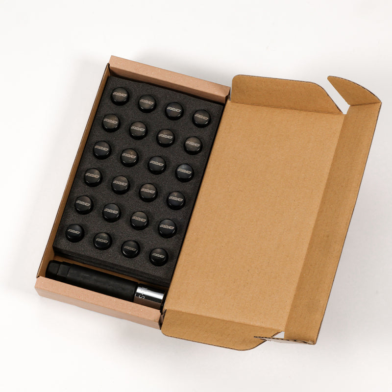 Rays M12x1.25 5 holes 16pcs nut, 4pcs Lock nut, 1 - W1712125B