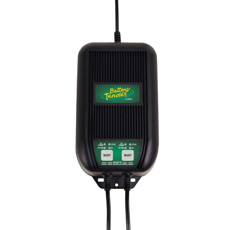Battery Tender 2 Bank 6A On-Board Marine Battery Charger - 022-1002-DL-WH