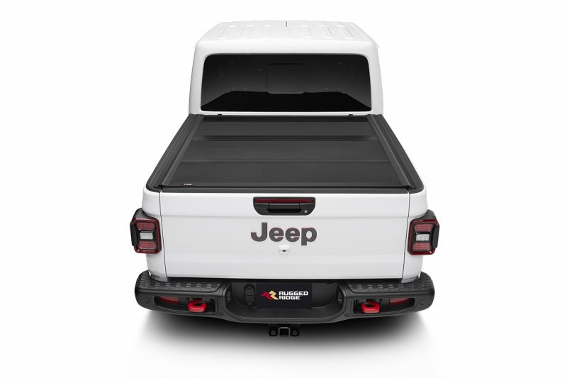 Rugged Ridge Armis Hard Folding With LINE-X Bed Cover 2020 - 13550.24