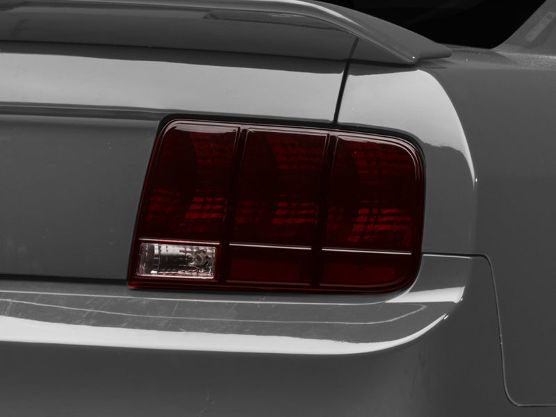 Raxiom 05-09 Ford Mustang Tail Lights- Black Housing (Smoked Lens) - 49066