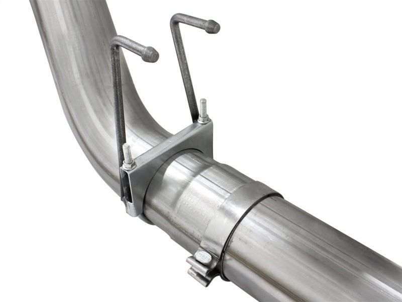 aFe MACHForce XP Exhaust 5in DPF-Back SS Exh 2015 Ford - 49-43064-P