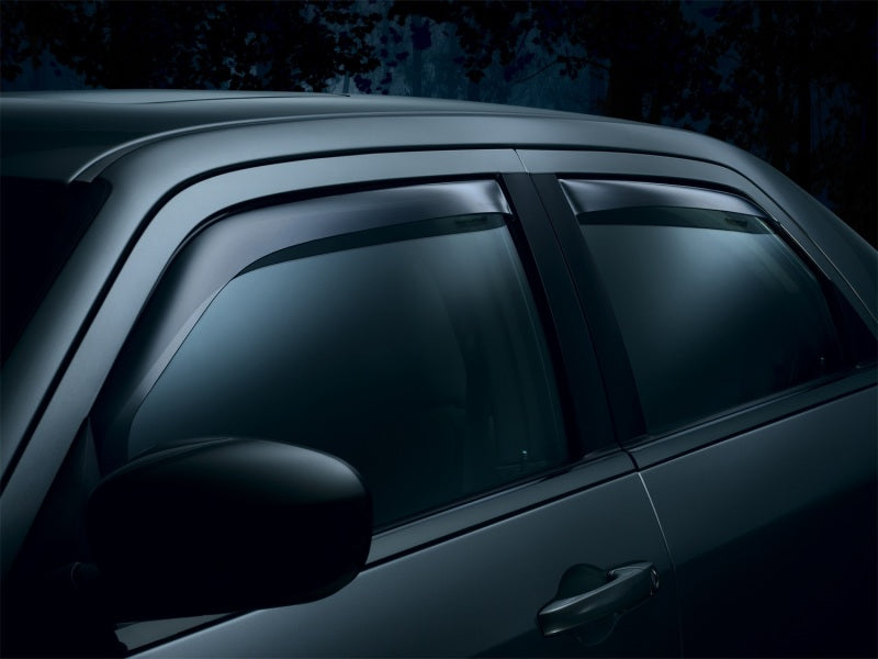 WeatherTech 12+ Hyundai Veloster Front and Rear Side Window Deflectors - 82553