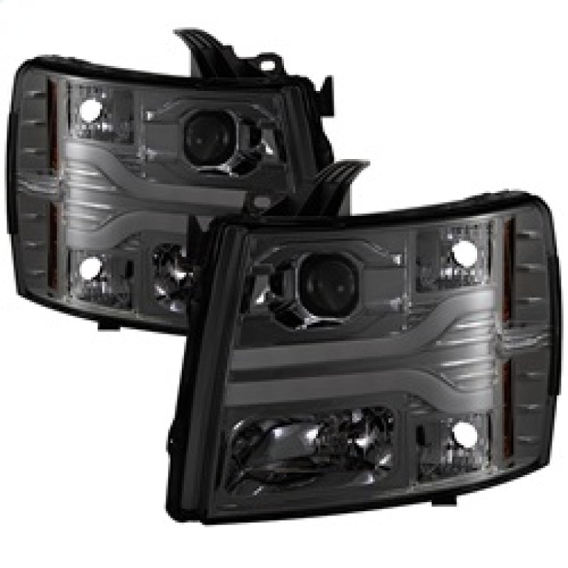 Spyder Chevy Silverado 1500 07-13 Version 3 Projector Headlights - - 5083623