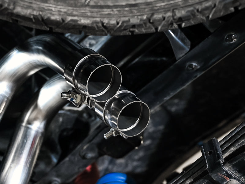 AWE 16-22 Toyota Tacoma 0FG Catback Exhaust w/ BashGuard - - 3015-32826