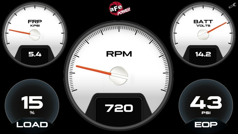 aFe AGD Advanced Gauge Display Digital 5.5in Monitor 08-18 Dodge/RAM/Ford/GM - 77-91001