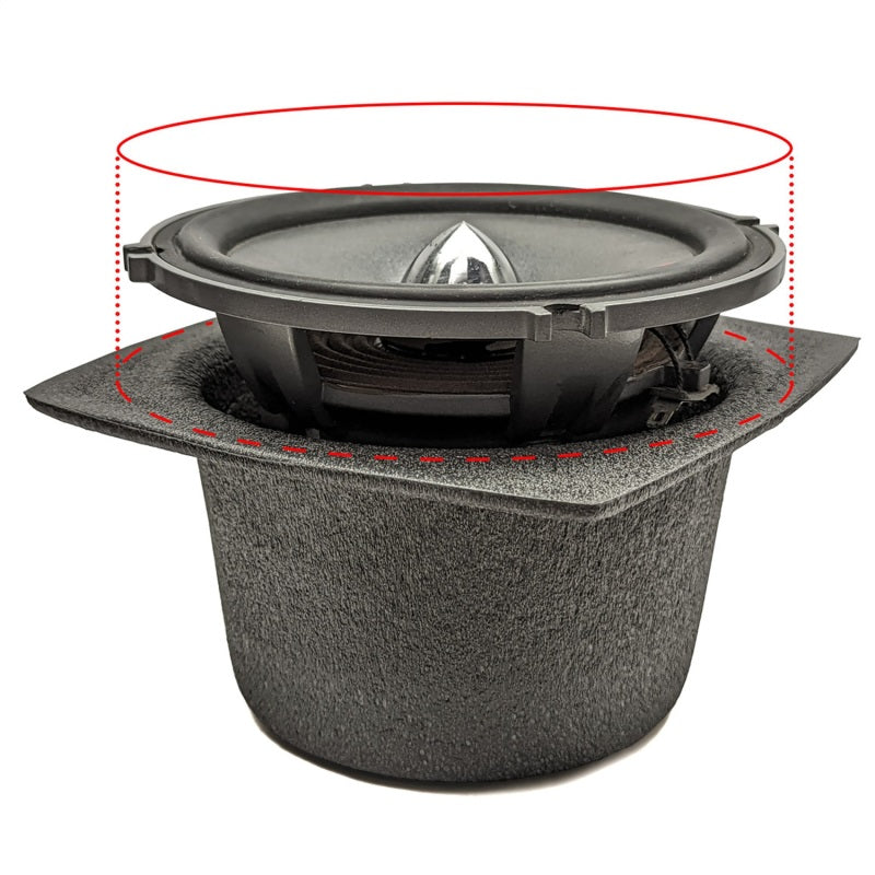 DEI Speaker Baffles 6in x 8in Oval Pair - 50370