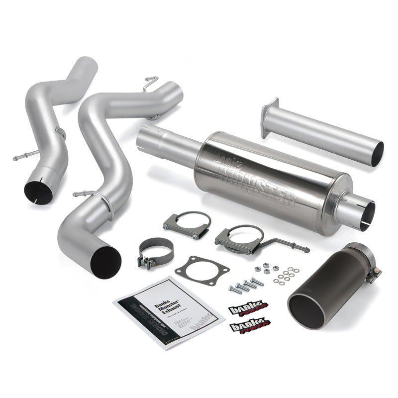 Banks Power 02-05 Chev 6.6L EC/CCSB Monster Exhaust System - - 48633-B