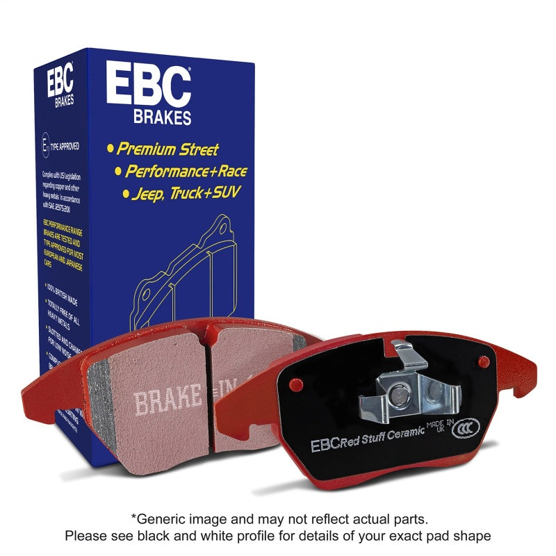 EBC Redstuff Brake Pad Sets (Rears Only) - DP31107C