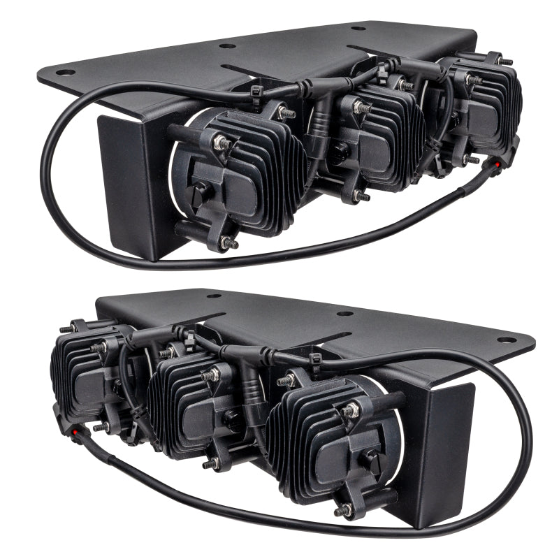 ORACLE Lighting 21-22 Ford Bronco Triple LED Fog Light Kit - 5890-006
