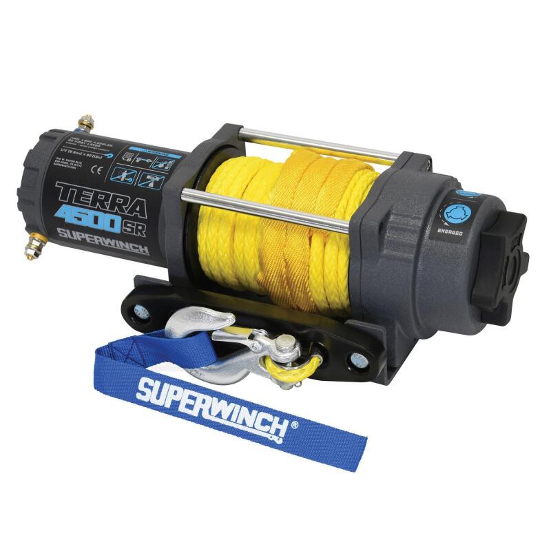 Superwinch 4500 LBS 12V DC 1/4in x 50ft Synthetic Rope - 1145270