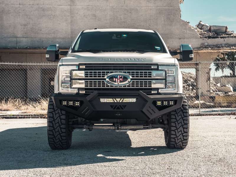 Road Armor 17-20 Ford F-250 SPARTAN Front Bumper Bolt-On Pre-Runner - 6172XFPRB