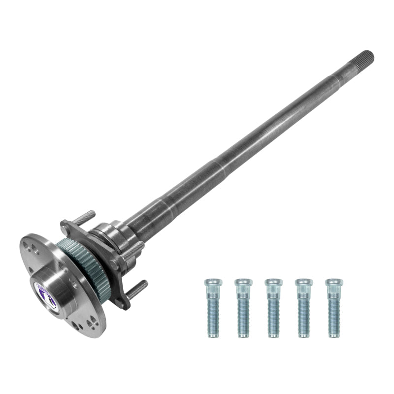 Yukon Gear Right Rear 4340 Chromoly Double Drilled Axle Kit - YA WD44JLRUB-R-K