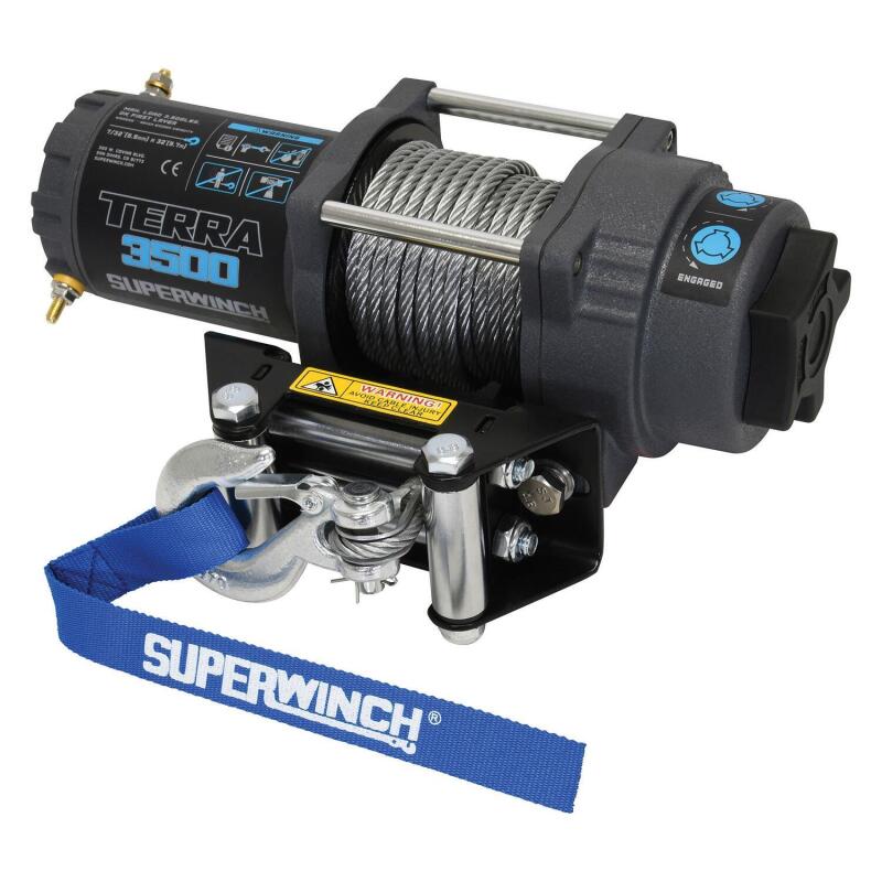 Superwinch 3500 LBS 12V DC 7/32 in x 32 ft - 1135260