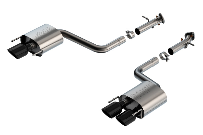 Borla 15-24 Lexus RC F Axle-Back Exhaust System S-Type - - 11981BC