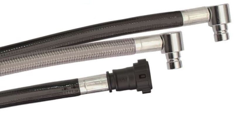 Goodridge 02-06 Harley-Davidson FL Baggers EFI Fuel Line Kit - HDFL-001EFI/CL