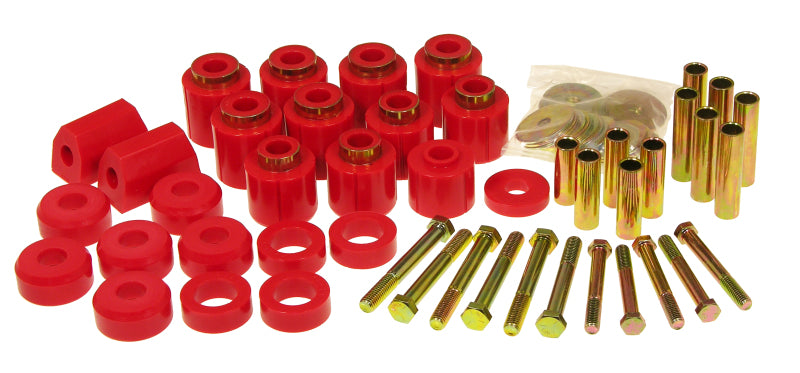 Prothane 87-96 Jeep YJ 1in Lift Body Mount Kit - - 1-113